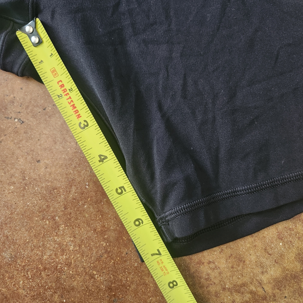aerie Black High-Waist Athletic Bike Shorts - Picture 5 of 6